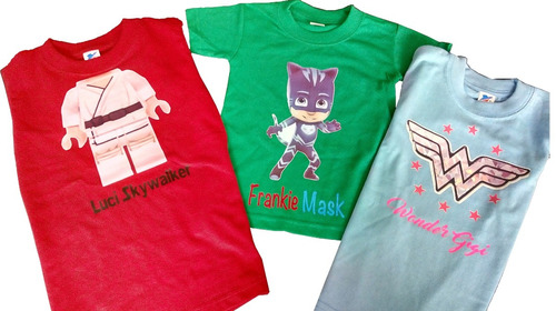 Camisetas Personalizadas  Con Tu Diseño A Full Color. 