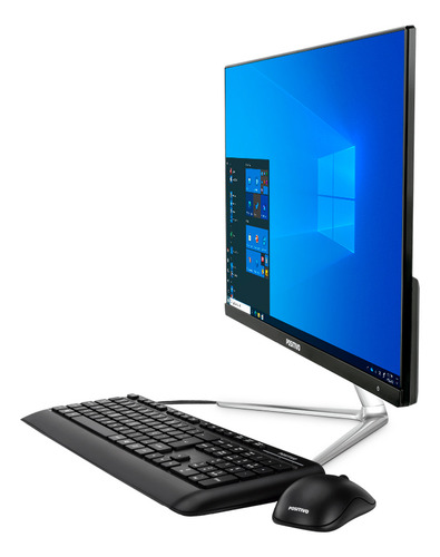 All In One Positivo Intel Core I3 8ger 4gb Ssd 120 Gb Cor Preto