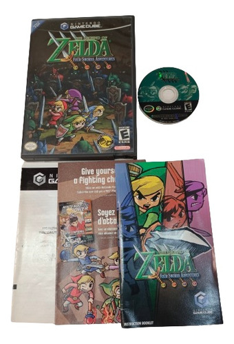 The Legend Of Zelda Four Swords Game Cube (Reacondicionado)