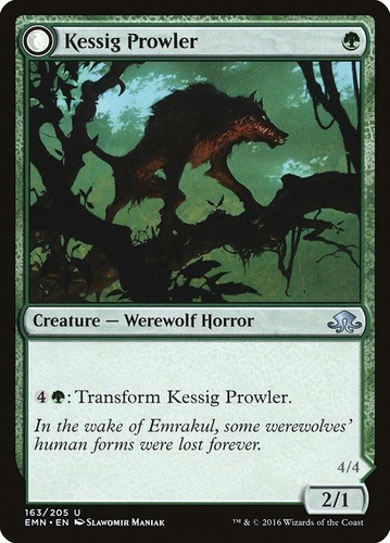 Carta Magic Kessig Prowler Emn Mtg