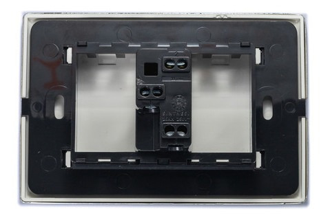 Interruptor Simple 9/24 Blanco/nickel Sinthesi (precio X Ud)