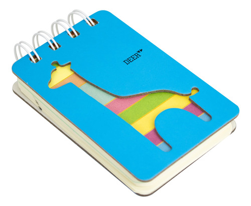 Cuaderno Anotador Modelo Jirafa Varios Colores - Regalo.