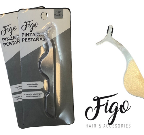 Pinza Para Colocar Pestañas Figo Excelente Calidad