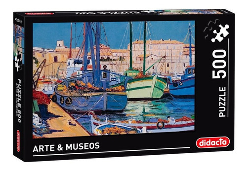 Puzzle Didacta 500 Piezas Los Barcos Y El Mar Loi