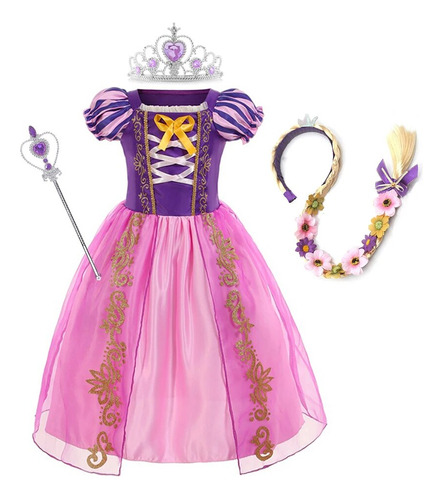 Disfraz De Princesa Para Niña  Carnaval  Cosplay  Fiesta