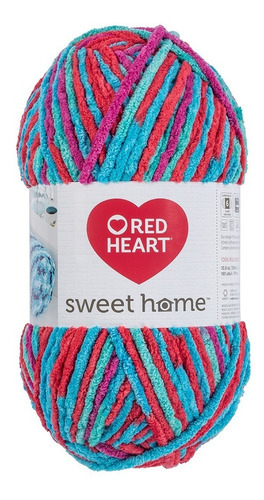 Estambre Suave Cómodo Multicolor Sweet Home Red Heart Coats Color Calypso 09785