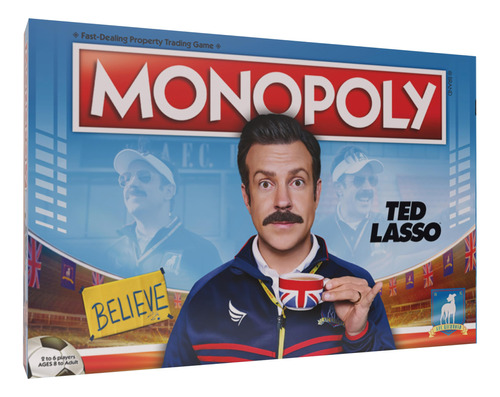 Juego De Mesa Usaopoly Monopoly Ted Lasso Con Licencia Ofici
