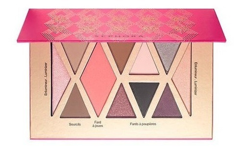 Sephora - Eye, Brow, Face Palette - Paleta - The Enchanting