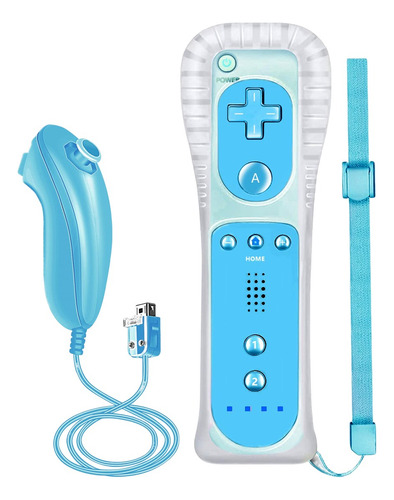 Mote Nunchuk Control Joystick 2 En 1 Mando Para Wii / Wii U