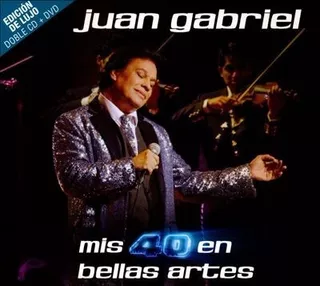 Eam 2 Cds + 1 Dvd Juan Gabriel Mis 40 En Bellas Artes 2014