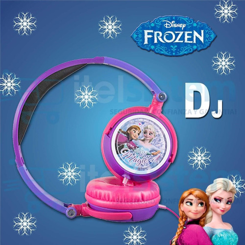 Audifono Frozen Disney Sakar Para Mp3 iPod Etc