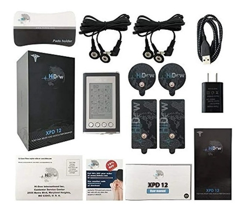 Hidow Tens Unit Modos Xpd12 Pms Ems Canales Independientes D