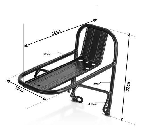 Pack Parrilla Delantera Bicicleta X2 Parrilla Delantera Para Bicicleta Aluminio Arcashopping Pack X2 Parrilla Delantera Bici Parrilla Aluminio Soporte