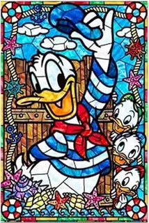 Pintura Por Diamantes 5d Personajes Disney 30 X 40 Cm