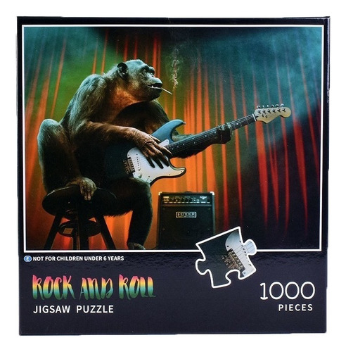 Puzzle Rompecabezas X 1000 Piezas Rock And Roll Tun 