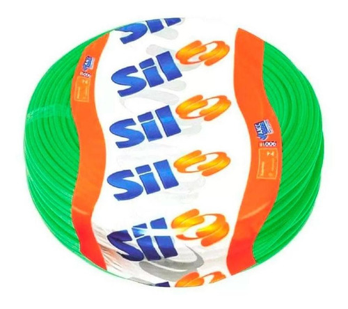 Fio Cabo Flexível 10mm 100 Metros Sil Cores
