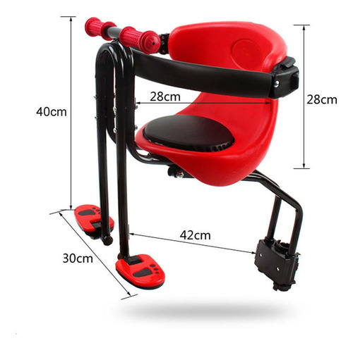 Silla De Bicicleta Para Niños Portabebés, Asiento De