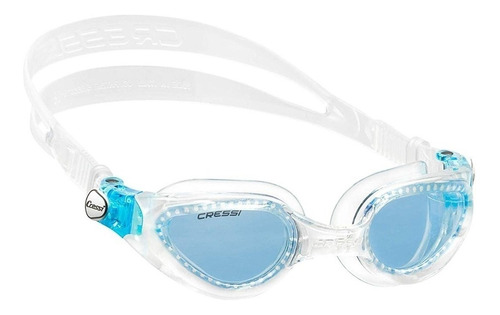 Goggles Cressi Mod Right Adultos Clear/ Clear Blue Lens Color Blanco