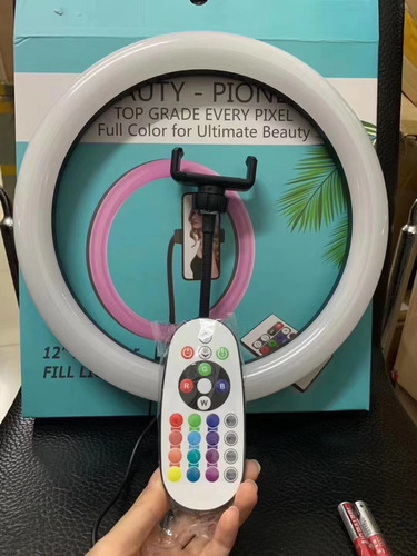 Aro Luz Led 30cm + Control Remoto + Tripode 2.10 + Bluetooth