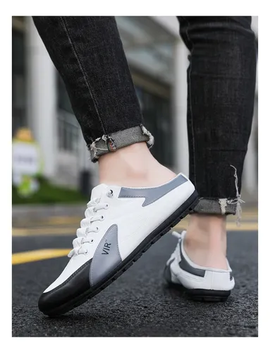 Tenis sin cordones hombre hotsell