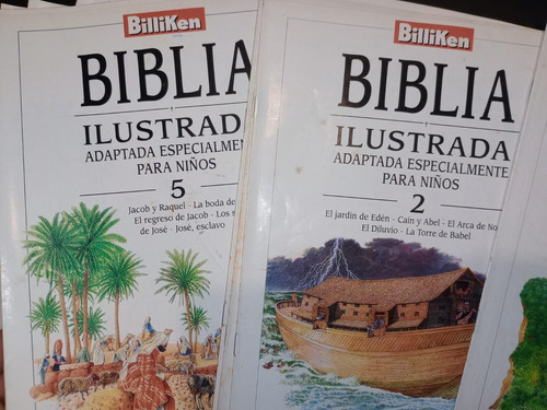 Biblia Ilustrada Adaptada Especialmente Para Niños Billiken