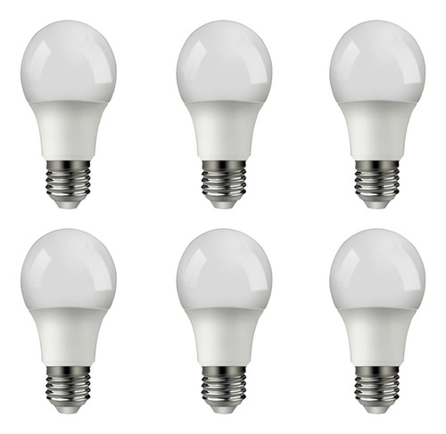 Pack De 6 Lámparas Led 12w Luz Fría Y Cálida