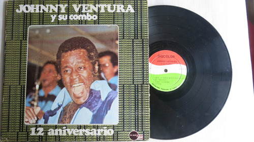 Vinyl Vinilo Lp Acetato Johnny Ventura Y Su Combo 12 Anivers