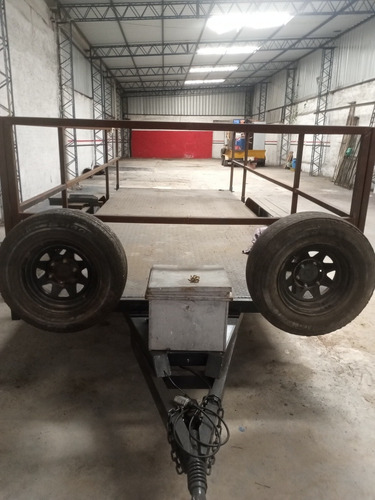 Tráilers Doble Eje Zorra Autos Chata Food Trak Camion Fletes