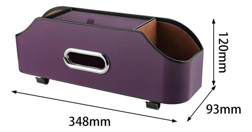 Combinación De Organizador Con Portapañuelos Y Violeta