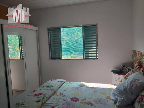 Chácara Rica Em Água Com 2 Lagos, Pomar, Pertinho Da Cidade, Casa Com 03 Dormitórios À Venda, 3335 M² Por R$ 450.000 - Pedra Bela/sp - Ch0074