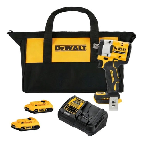 Llave De Impacto 1/2 Dcf922d2-b2 2bat+carg+bolso Dewalt