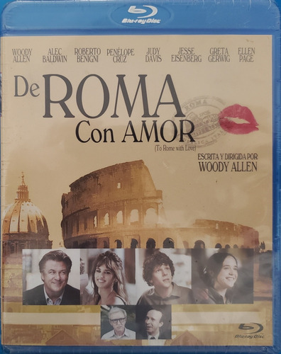 De Roma Con Amor Disco Blu Ray Woody Allen