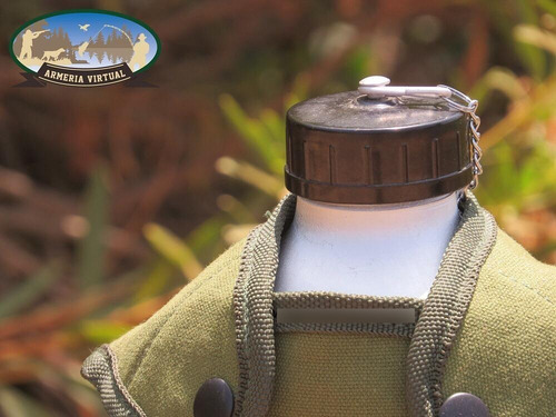 Imagen 4 de 5 de Cantimplora 0.815 Litros + Tazon / Armería Virtual