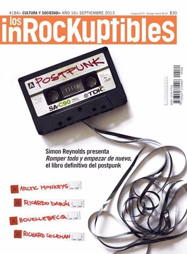 Revista Los Inrockuptibles 184. Septiembre 2013. Postpunk