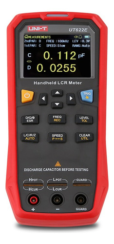 Ut622e Medidor Lcr, Capacímetro E Inductómetro Esr