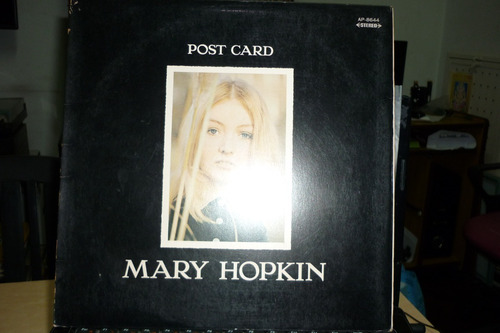 Mary Hopkin Post Card Vinilo Japon Insert Vg+ Vintage
