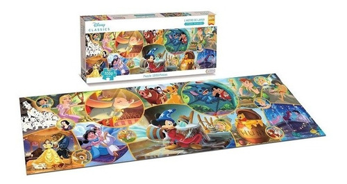 Rompecabezas Puzzle 1000 Piezas Tapimovil Disney De Mesa