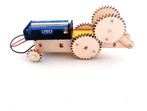 Imagen 4 de 5 de Rover De Marte Robot + Coche Eléctrico Kits Para Armar Niños