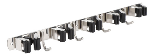 Soporte De Pared Para Escoba Para Fregonas De Acero Inoxidab