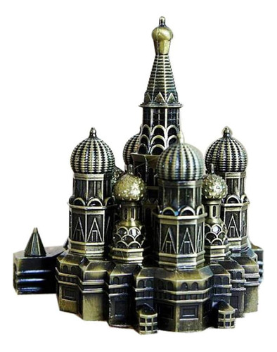 Prow® City Retro Bronce Moscú Kremlin Decoración Estatua De 