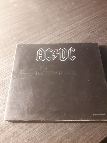 Disco Ac Dc Back In Black Original 