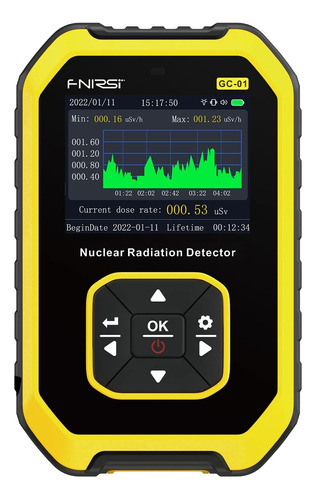 Detector De Radiación Nuclear Geiger