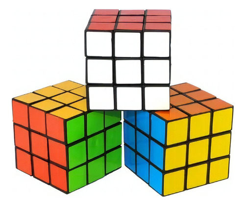 Cubo Mágico 3x3x3 Profissional Clássico Cor Da Estrutura Preto