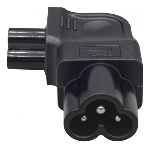 2 Convertidor Adaptador De Corriente Iec320 C6 A C5 2 Piezas