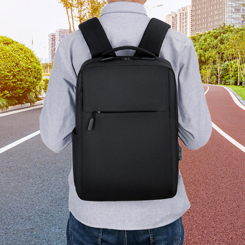 Mochila Para Ordenador Portátil, Mochila De Negocios, Tela