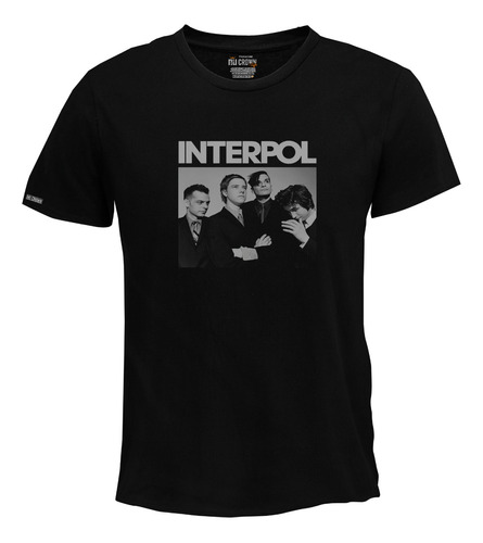 Camiseta Premium Hombre Interpol Rock Banda Bpr2
