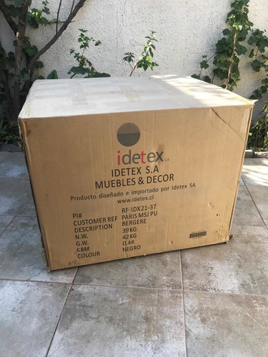 Berger Sillón Reclinable Paris Con Masaje 1 Cuerpo
