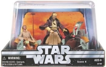 Star Wars Jedi Council 3 Set De Figuras Y Cámaras De Hasbro.