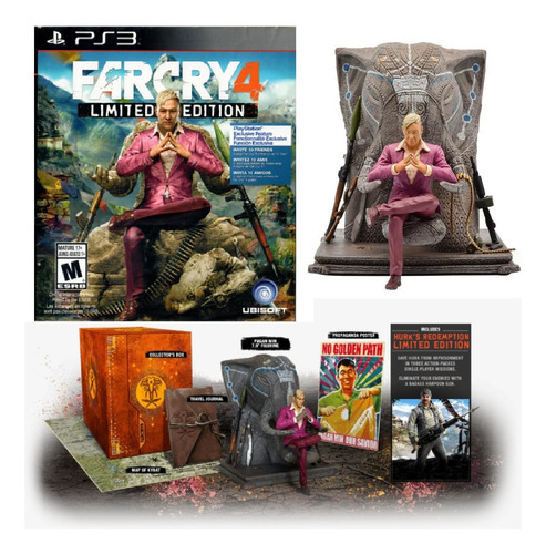 Jogo Far Cry 4 Kyrat Edition Colection Playstation 3 Ubisoft