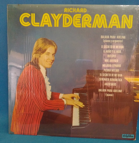 Richard Clayderman Lp Disco Vinilo